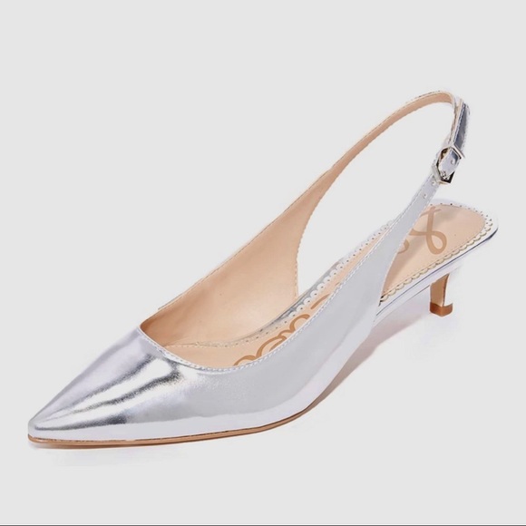 silver sam edelman pumps